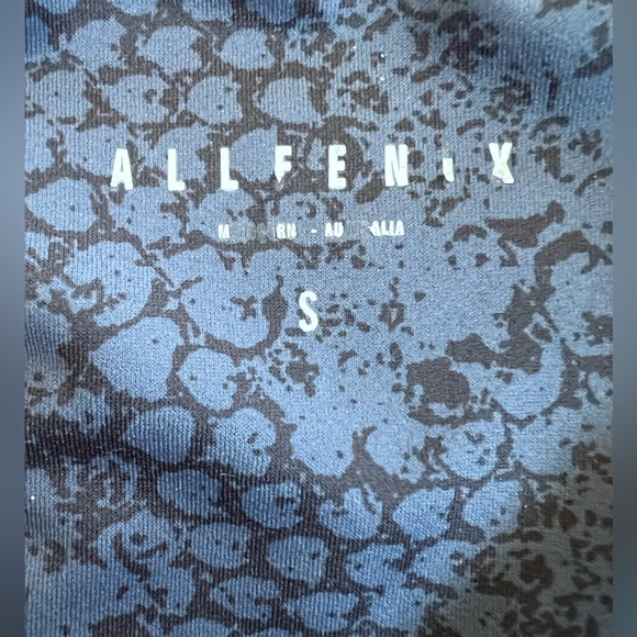 All Fenix Anthropologie Python Charcoal Sports Bra Size XS - Picture 3 of 4